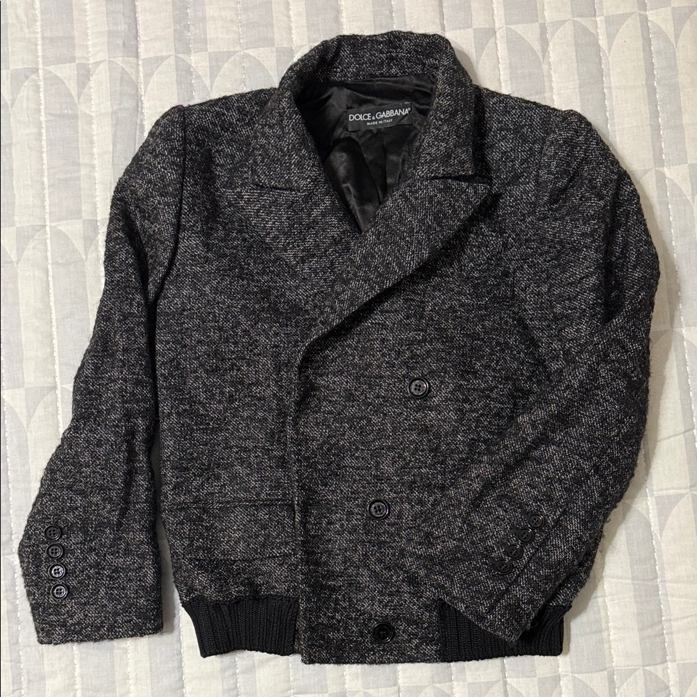 Dolce & Gabbana WOOL Bomber Jacket - Picture 2 of 8